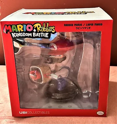 Mario + Rabbids Kingdom Battle Rabbid Mario 6  Figurine Toy Collectible SEALED • $42.95