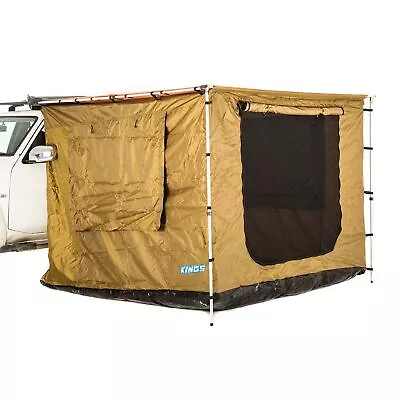 Kings Awning Tent 2X3m 4X4 4wd Kings Beach Extension Sunshade Canopy Waterproof • $199