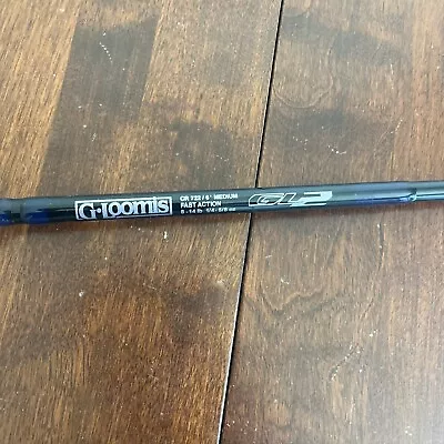 G Loomis GL2 CR 722 6’ Medium Fast Action • $330