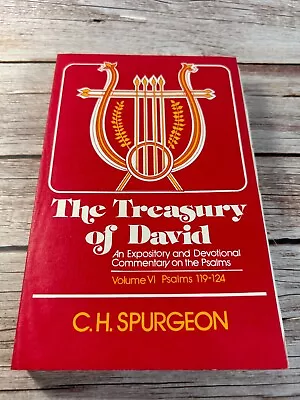 The Treasury Of David (Vol. VI) Psalms 119-124 By C. H. Spurgeon • $9
