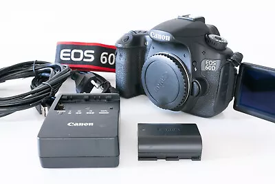 Canon EOS 60D DSLR Camera Body And Accessories • £158.39