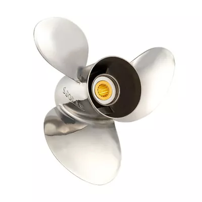 Stainless Steel Propeller Fits Mercury 4 Stroke Bigfoot 14 Spline 9.9 2005-2015 • $240.75