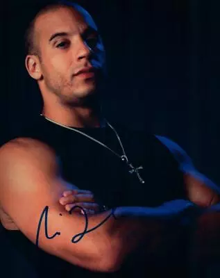 Vin Diesel 8x10 Autographed Signed Photo Good Looking And COA • $56.59