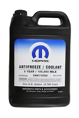 Genuine Mopar Fluid 68048953AB Antifreeze/Coolant - 1 Gallon Bottle • $24.96