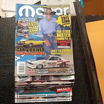 Mopar Collectors Guide  8 Issues 2012 Free Shipping • $19.95