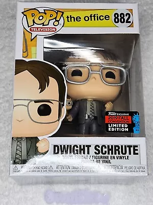 Dwight Schrute #882 2019 Fall Convention Funko Limited Exclusive Pop • $49