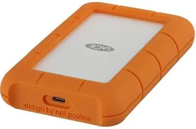 Rugged USB-C Portable Hard Drive 1TB - LACIE • £118.09