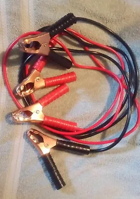 6ft Booster Jumper Cables Emergency Battery Start Motorcycle ATV  • $15