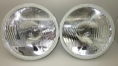 $75 • Buy 7 Inch Round H4 Halogen Headlight Set Holden Torana LX SS SL/R With Park Lamp
