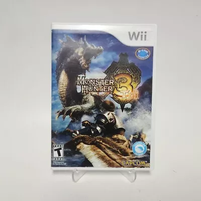 Monster Hunter 3 Tri (Nintendo Wii 2010) (COMPLETE & TESTED) • $8