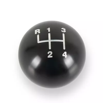 Hurst Gloss Black Billet Aluminum 6 Speed Upper Right Manual Shifter Ball Knob • $63.79