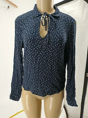 Divided HM Womens  Blouse Size 4  Long Sleeve Casual  • $27.99