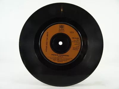 ADAM AND THE ANTS PRINCE CHARMING (ORANGE) (6) 2 Track 7  Single Plain Paper Sle • £4.27