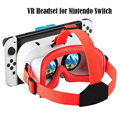 VR Headset For Nintendo Switch OLED Model/Nintendo Switch 3D VR Reality Glasses • $25.90