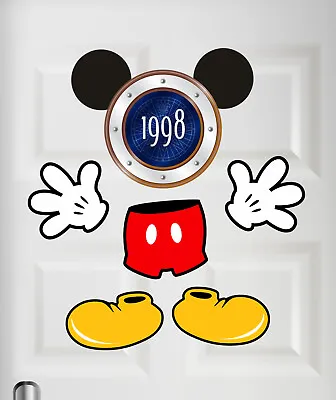 $30 • Buy Disney Cruise - Mickey Parts - Stateroom Cabin Magnets - Wonder / Wish / Fantasy