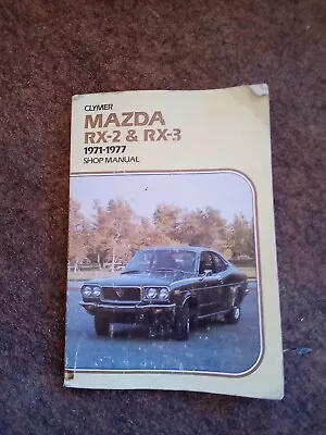 Mazda RX-2 RX-3 1971-1977 Tune-up Shop Repair Service Manual Book Wiring Diagram • $14.99