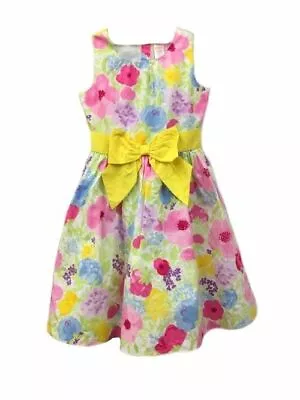 New Gymboree Girls Spring Dressy Easter Floral Dress Size 12 -18 M MSRP $39.95 • $24.99