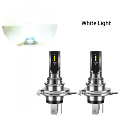 2Pcs H1 H3 H4 H7 LED Headlight Bulb Kit High Low Beam Super Bright 6000K • $10.33