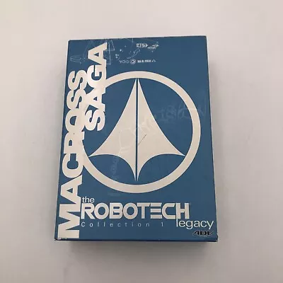 Robotech - The Macross Saga - Legacy Collection 1 3 Disc DVD Set Complete  • $12