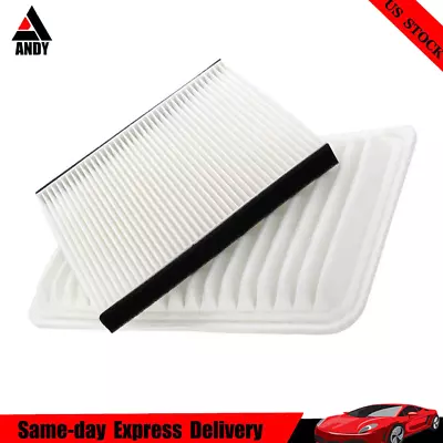 For 2002-2010 Toyota CAMRY SIENNA SOLARA Engine & Cabin Air Filter Combo Set • $10.99