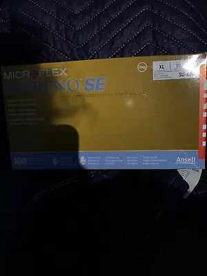 Micro Flex SU-690-XL Supreno Se Powder Free Nitrile Gloves - X Large (su690xl) • $24.95
