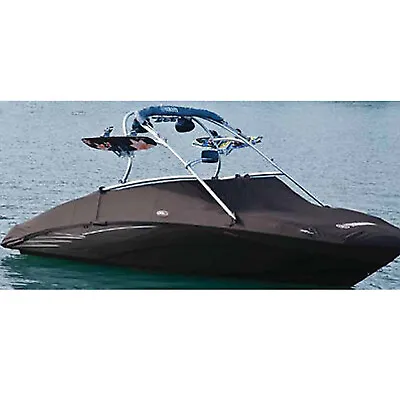 Yamaha New OEM AR210 212X Tower Sport Boat Cover Black MAR-210BK-TW-14 • $809.97