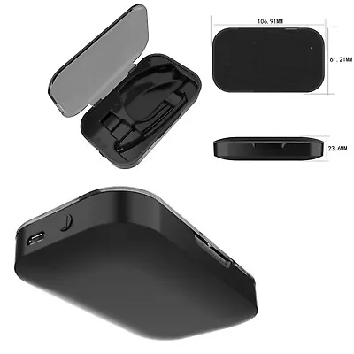 Black Charging Case W/ Cable For Plantronics Voyager Legend Bluetooth Earphones • $20
