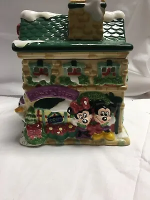 Disney Welcomes 2000 FTD Flower Shop Cookie Jar Votive Light House Mickey Mouse • $24.99