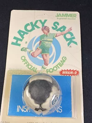 Vintage WHAM-O Hacky Sack Official Footbag Jammer Sealed On Original Card 1984 • $200