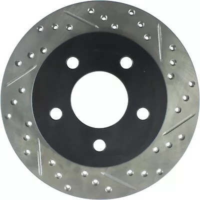 Stoptech Rear Driver Side Disc Brake Rotor For 1994-2004 Mustang (127.61042L) • $142.90