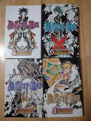 D Grey-Man Manga 5678 By Katsura Hoshino • $31.50