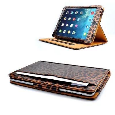 Floral Tan PU Leather Stand Case Cover For IPad Air / IPad 5  • £7.99