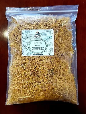 Calendula Petals Tea 4 Oz (113g) | Dried Calendula Petals Caffeine Free Marigold • $15.99