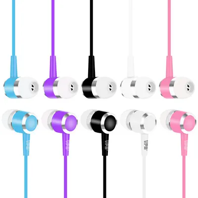 3.5mm In-Ear Earbuds Earphone Headphone For IPhone PC MP3 MP4 UK • £3.45