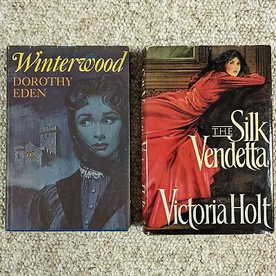 Dorothy Eden Victoria Holt Vintage Gothic Hardcover W/ DJ Book Lot  • $14.95