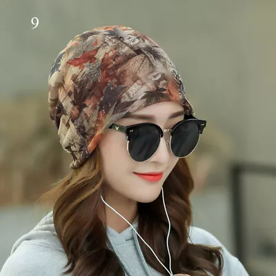 Men Women Paisley Beanie Hat Elastic Soft Multi-Use Neck Scarf Bandana Skull Cap • $4.36