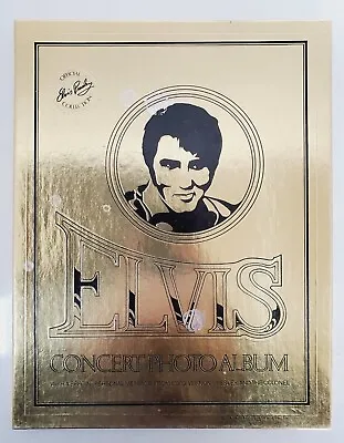 Elvis Presley 1977 Vintage Concert Photo Album W/ COA In Original Box • $34.95