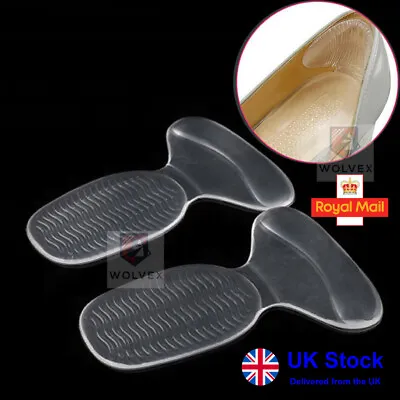 £4.47 • Buy Silicone Heel Support Shoe Pads Heel Grips Shoes Too Big Gel Shoe Inserts Pads