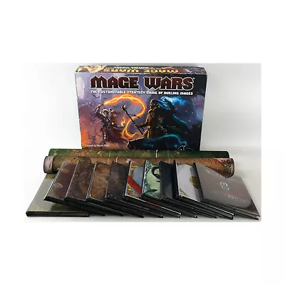 Arcane Won Board Games  Mage Wars Collection #29 – Base Game + 7 Expansions VG • $250