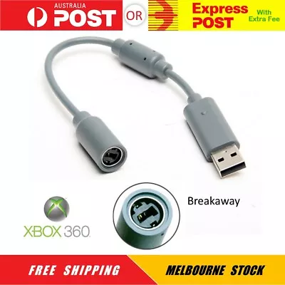 Breakaway To USB Cable For XBox 360 Controller XBox One Racing Wheels Joysticks • $6.85