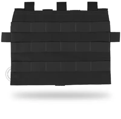 Crye Precision - AVS Detachable Flap Molle Panel - Black • $59.95