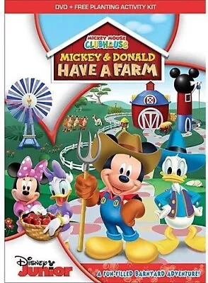 Mickey Mouse Clubhouse: Mickey & Donald Have Farm New Dvd • $18.26