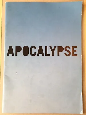 Jake And Dinos Chapman And Jeff Koons Apocalypse Gallery Guide Book • £5