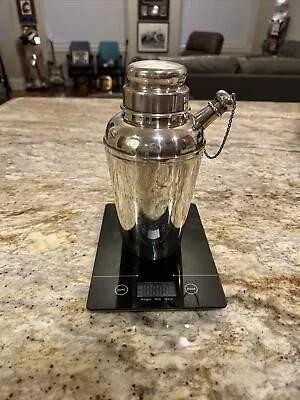 Vintage Reed And Barton Sterling Silver Cocktail Martini Shaker 8” X 115 340 G • $949