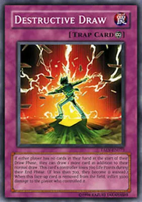 Destructive Draw - TAEV-EN073 - Common - 1st Edition - YuGiOh • £0.99