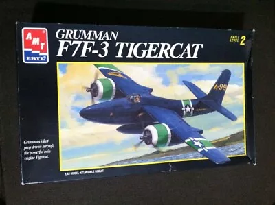 AMT ERTL 1/48 8843 Grumman F7F-3 Tigercat USMC VMF-312 Model • $55