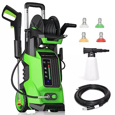 3800PSI Electric High Pressure Washer Smart Control Power Washer With 4 Nozzles • $129.99
