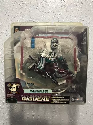 McFarlane's NHL Series 7 JEAN-SEBASTIEN GIGUERE - MIGHTY DUCKS OF ANAHEIM Figure • $25