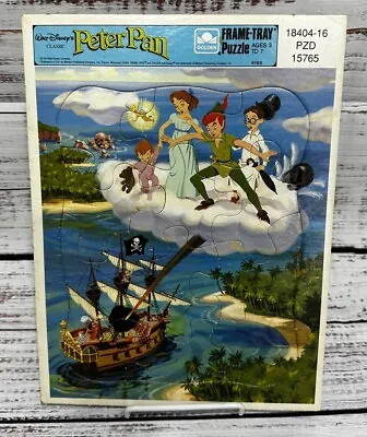 Vintage 90s Peter Pan Tray Disney Puzzle 18404-16 PZD 15765 • $19.99