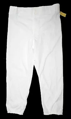 Vintage 90's NOS Swingster White Baseball/Softball Pants Adult Size Large USA • $25.99